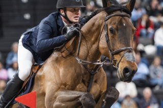 Edouard Schmitz en pleine action KEYSTONE/EPA/TIL BUERGY